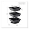 Mind Reader Anchor 3-Tier 12-Compartment Tea and Condiment Carousel Countertop Organizer, 6.75x6.75x11.5, Black TEASWIV3T-BLK - alternate 2